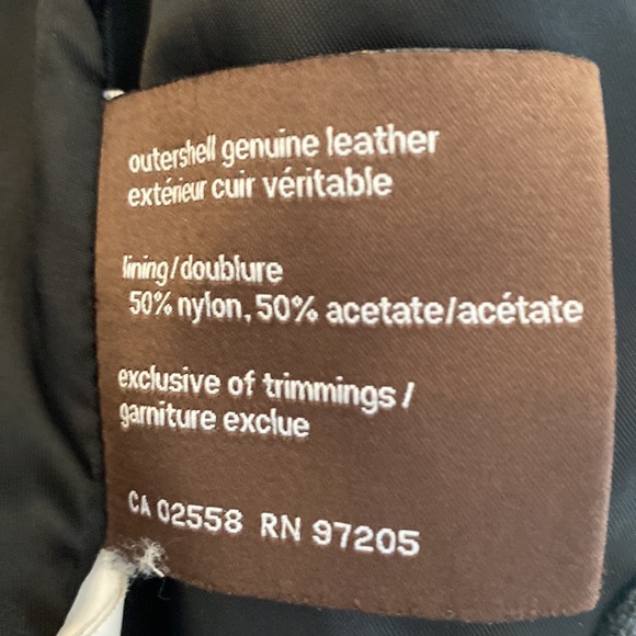 Danier leather jacket - Picture 7 of 8